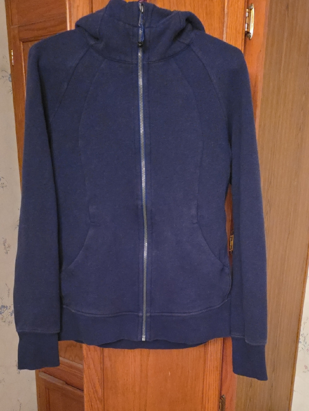 Lululemon navy Full zip Scuba hoodie